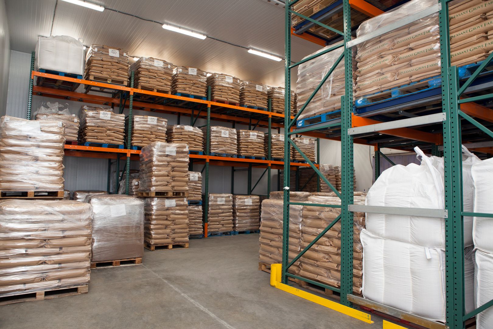 Organic farming operations at Pleasant Grove Farms